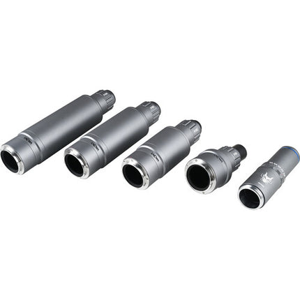 Venus Optics Laowa Aurogon FF 10-50x NA0.5 Lente Supermicro APO para Canon RF con 4 Tubos de Magnificación y Estuche de Aluminio