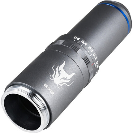 Venus Optics Laowa Aurogon FF 10-50x NA0.5 Lente Supermicro APO para Canon RF con 4 Tubos de Magnificación y Estuche de Aluminio