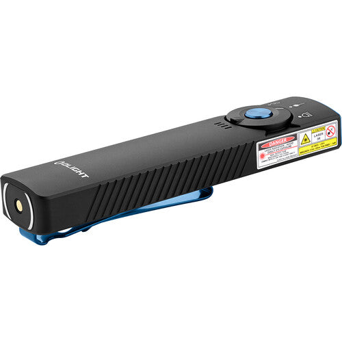Olight Arkfeld Pro Linterna con LED 1300 lúmenes Luz UV 900mW Cable USB Magnético