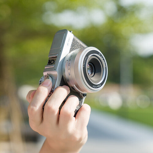 TTArtisan 27mm f 2.8 objetivo para FUJIFILM X formato APS C con parasol y tapas