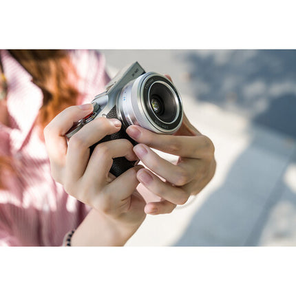 TTArtisan 27mm f 2.8 objetivo para FUJIFILM X formato APS C con parasol y tapas