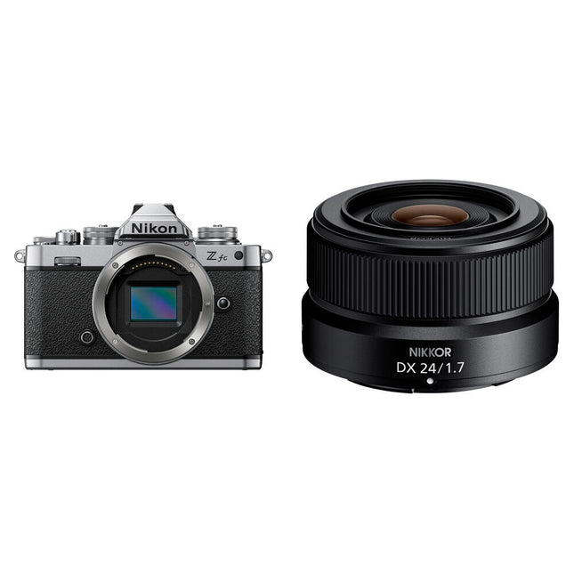 Nikon Zfc Cámara sin Espejo con Sensor 20.9MP y Lente 24mm f1.7