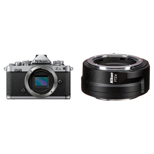 Nikon Zfc Cámara Sin Espejo 20.9MP 4K UHD con Adaptador FTZ II