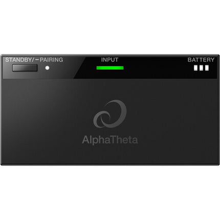 AlphaTheta HDJ-F10-TX Auriculares DJ inalámbricos con Transmisor Bluetooth y baja latencia