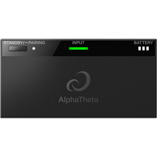 AlphaTheta Transmisor para Auriculares DJ Inalámbricos SonicLink 9 Horas Reproducción Carga USB-C