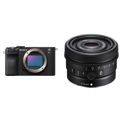 Sony a7CR Cámara Sin Espejo 61MP 8fps Estabilización 7 Stops con Lente 40mm f/2.5 G