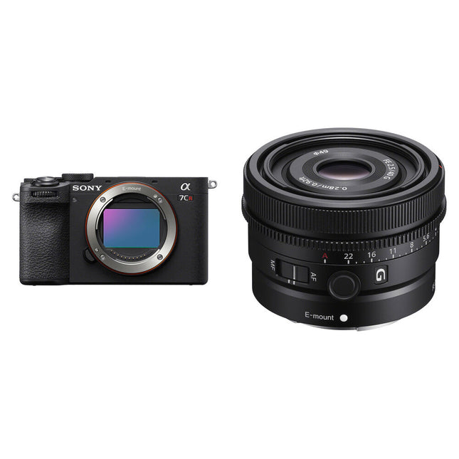 Sony a7CR Cámara Sin Espejo 61MP 8fps Estabilización 7 Stops con Lente 40mm f/2.5 G