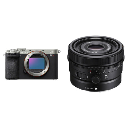 Sony a7CR Cámara sin Espejo 61MP 7 Stops Estabilización 40mm f/2.5 Kit Plata