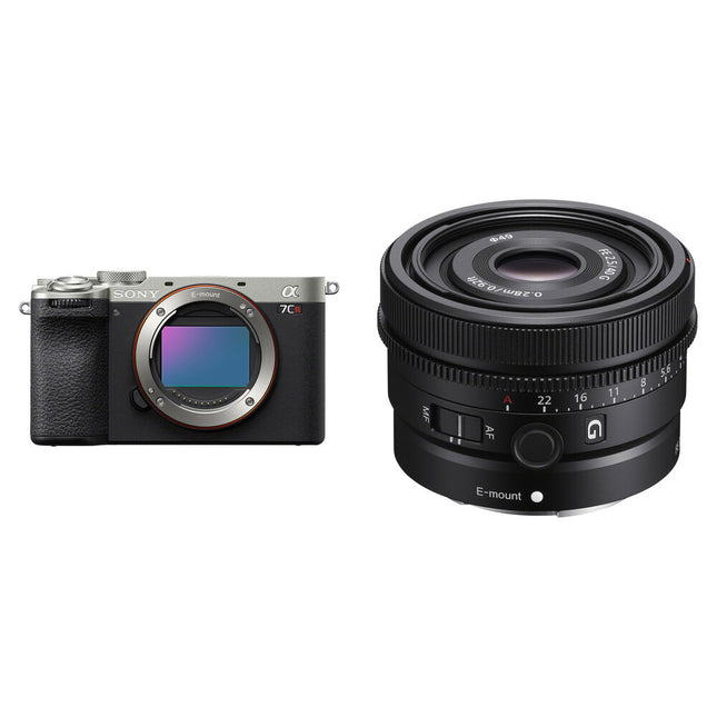 Sony a7CR Cámara sin Espejo 61MP 7 Stops Estabilización 40mm f/2.5 Kit Plata