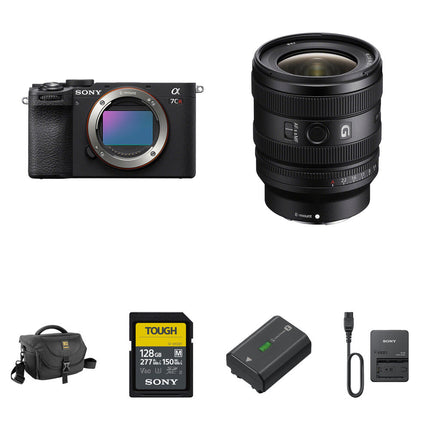 Sony a7CR Cámara sin Espejo con Lente 16-25mm f/2.8 61MP y Kit Essentials