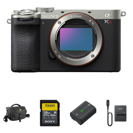 Sony a7CR Cámara sin Espejo 61MP Kit Essentials Batería Memoria