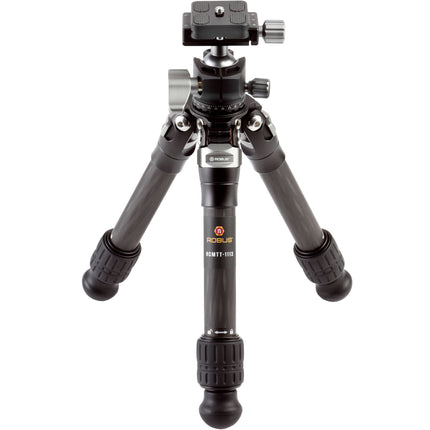Robus RCMTT-1113 Tripié Mini Fibra Carbono Carga 11 lb Altura 13.4"