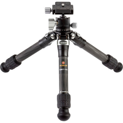 Robus RCMTT-1113 Tripié Mini Fibra Carbono Carga 11 lb Altura 13.4"