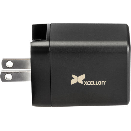 Xcellon PDG-245 Cargador USB-C 2 Puertos 45W Tecnología GaN