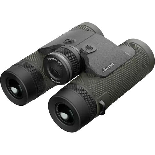 Burris Optics 10x42 Signature LRF Binoculares con Láser 2600 Yardas Verde Gris