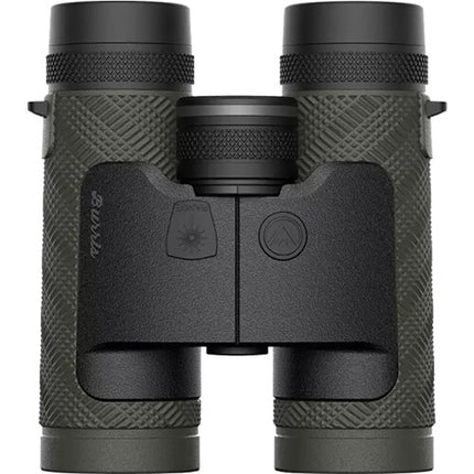 Burris Optics 10x42 Signature LRF Binoculares con Láser 2600 Yardas Verde Gris