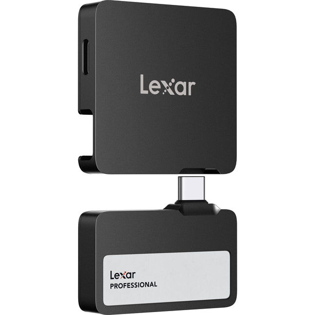 Lexar 1TB Professional Go SSD portátil USB 3.2 Gen 2 con Hub 4 puertos y funda silicona