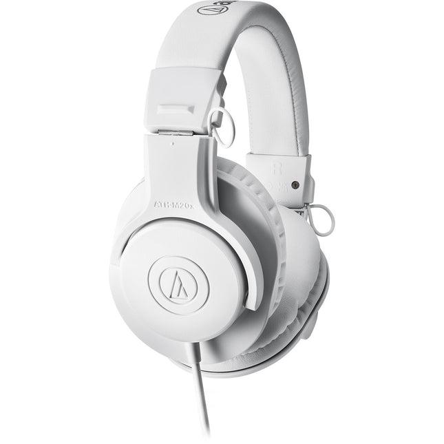 Audio-Technica ATH-M20x Auriculares Cerrados Monitor 40mm 15Hz-20kHz Blanco