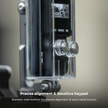 MOVMAX Funda Impermeable para DJI Osmo Pocket 3 con Montaje Fijo y Accesorios