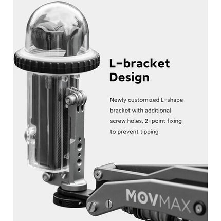 MOVMAX Funda Impermeable para DJI Osmo Pocket 3 con Montaje Fijo y Accesorios