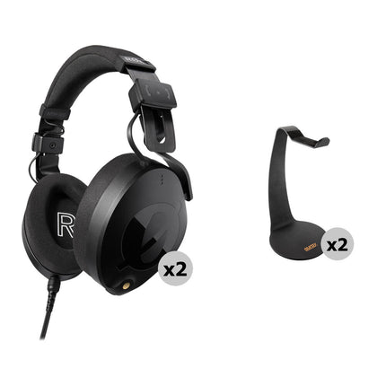 RODE NTH-100 Auriculares Profesionales Cerrados Sobremesa Kit 2-Pack Negro 40mm