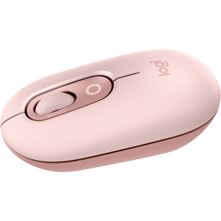 Logitech POP Ratón Inalámbrico Rosa Bluetooth 400 dpi Batería 2 Años