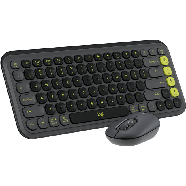 Logitech POP ICON Teclado y Ratón Inalámbrico Bluetooth Compacto y Silencioso