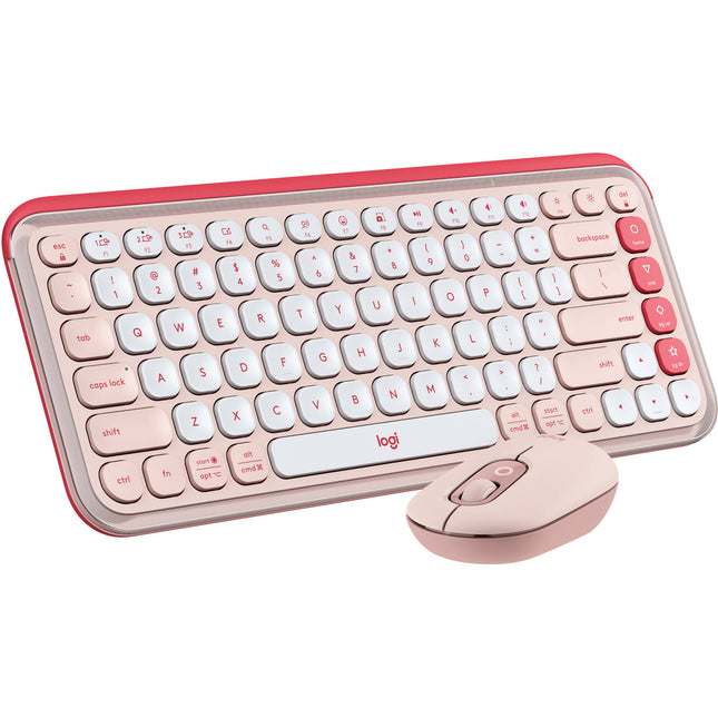 Logitech POP ICON Combo Teclado y Ratón Inalámbrico Bluetooth 3 Dispositivos