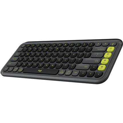 Logitech POP ICON KEYS Teclado inalámbrico Bluetooth compacto con receptor Logi Bolt