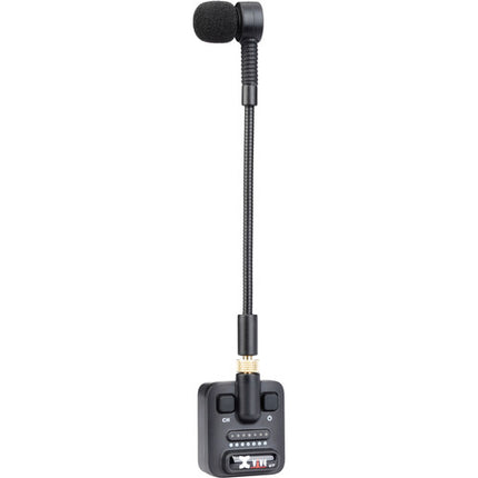 Xvive Audio U7 Sistema inalámbrico para saxofón y trompeta con estuche 2.4 GHz 90 pies rango 5 horas batería