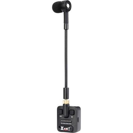 Xvive Audio U7 Sistema inalámbrico para saxofón y trompeta con estuche 2.4 GHz 90 pies rango 5 horas batería