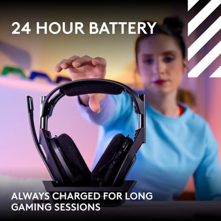 ASTRO Gaming A50 Gen 5 Auriculares Inalámbricos Multiplataforma 24h Batería 39m Alcance