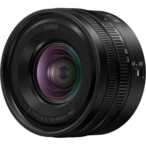 Panasonic LUMIX S 18-40mm f4.5-6.3 Lente Zoom Compacto Resistente