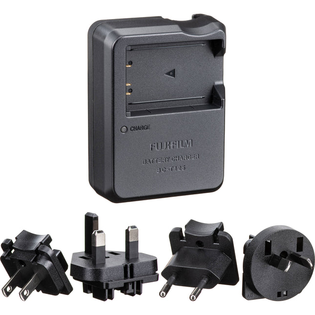 Cargador de batería FUJIFILM BC-T125 para cámara GFX 50S con indicador LED