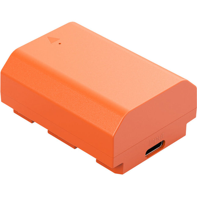 SmallRig Batería NP-FZ100 USB-C 2400mAh para cámaras Sony naranja