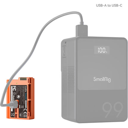 SmallRig Batería EN-EL15c USB-C 2400mAh para Cámaras Nikon con Cable USB-A a USB-C