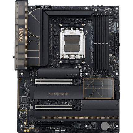 AMD Ryzen 7 9850X3D Procesador 8 núcleos 4.7 GHz con placa ASUS ProArt X870E-Creator WiFi y RAM Corsair 32GB DDR5 6000