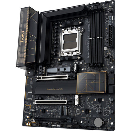 AMD Ryzen 7 9850X3D CPU con placa ASUS ProArt X870E WiFi y RAM Corsair 32GB DDR5-6000