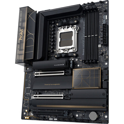 AMD Ryzen 7 9850X3D Procesador 8 núcleos 4.7 GHz con placa ASUS ProArt X870E-Creator WiFi y RAM Corsair 32GB DDR5 6000