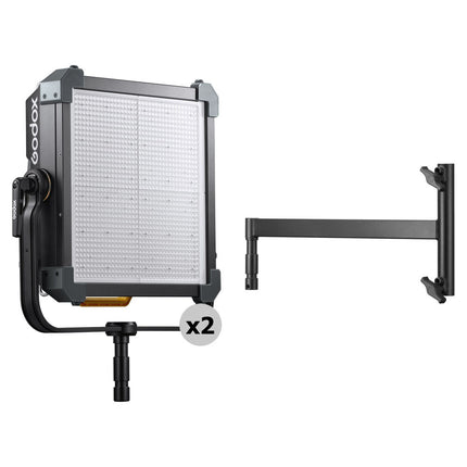 Godox P600Bi KNOWLED Luz LED Bicolor Panel 2 Luces 94200 Lux 2800-6500K