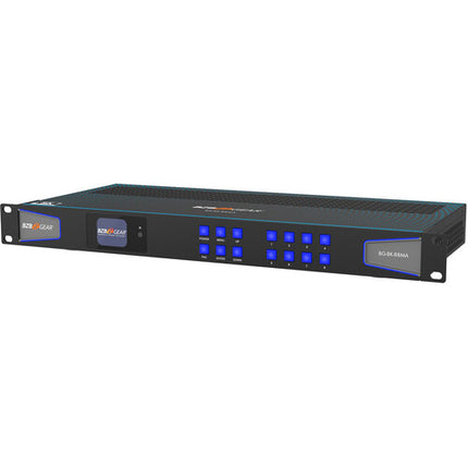 BZBGEAR 8x8 8K60 HDMI 2.1 Matriz Switch con Escalador y Audio De-Embedder 8 entradas 8 salidas