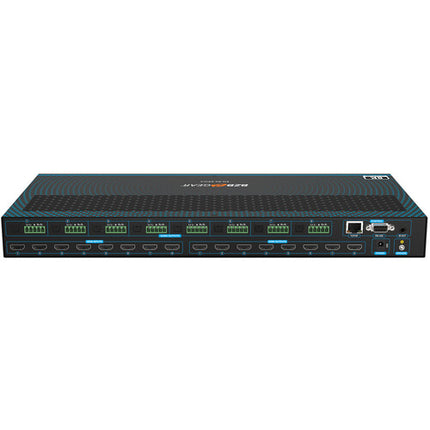 BZBGEAR 8x8 8K60 HDMI 2.1 Matriz Switch con Escalador y Audio De-Embedder 8 entradas 8 salidas