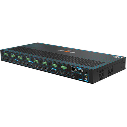 BZBGEAR 8x8 8K60 HDMI 2.1 Matriz Switch con Escalador y Audio De-Embedder 8 entradas 8 salidas