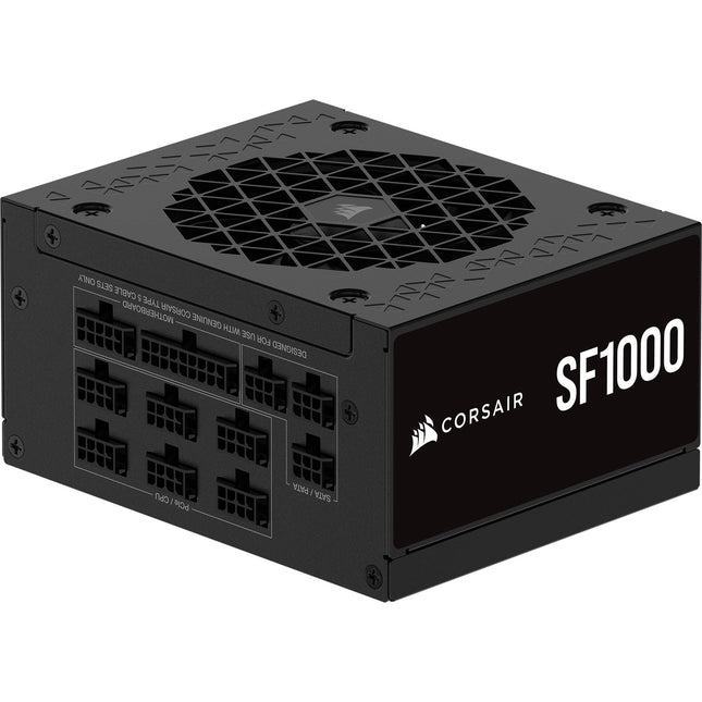 CORSAIR SF1000 Fuente de alimentación SFX 1000W 80 PLUS Platinum totalmente modular con bracket SFX a ATX