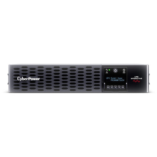 CyberPower PR2000RT2UCN UPS Convertible Rack Torre 2000VA 2000W con Pantalla LCD y Kit de Montaje