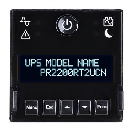 CyberPower PR2000RT2UCN UPS Convertible Rack Torre 2000VA 2000W con Pantalla LCD y Kit de Montaje