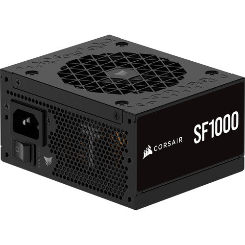CORSAIR SF1000 Fuente de alimentación SFX 1000W 80 PLUS Platinum totalmente modular con bracket SFX a ATX