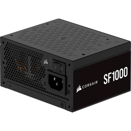 CORSAIR SF1000 Fuente de alimentación SFX 1000W 80 PLUS Platinum totalmente modular con bracket SFX a ATX