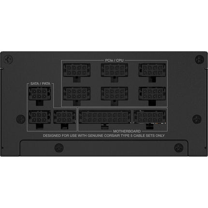 CORSAIR SF1000 Fuente de alimentación SFX 1000W 80 PLUS Platinum totalmente modular con bracket SFX a ATX