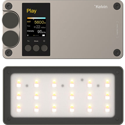 Kelvin Play RGBACL Luz LED Creativa de Bolsillo 1700-20000K con Control RGBACL y Batería Integrada